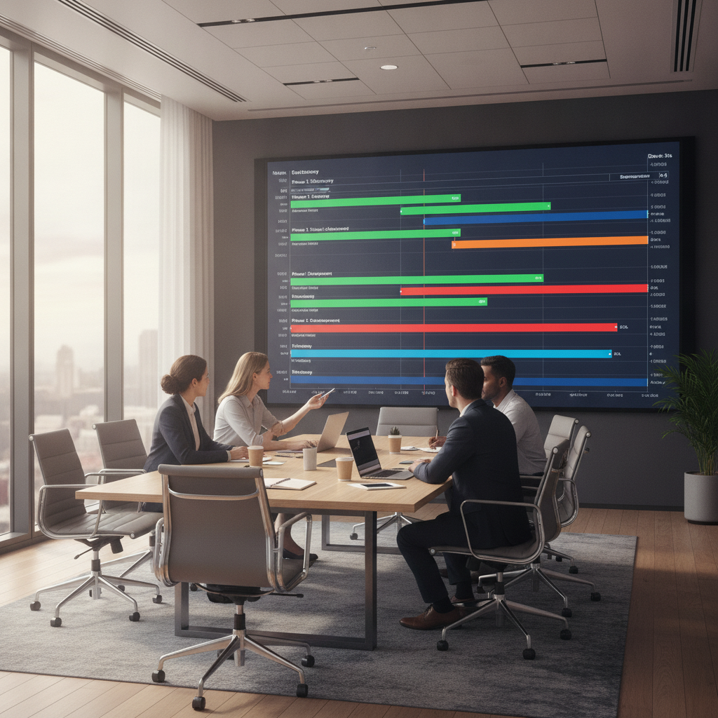 Project Scheduling Gantt Chart
